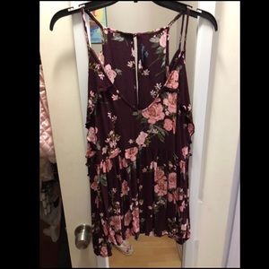 American Eagle Cold Shoulder Blouse